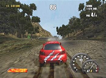 Burnout 2: Point of Impact - PS2 Screen