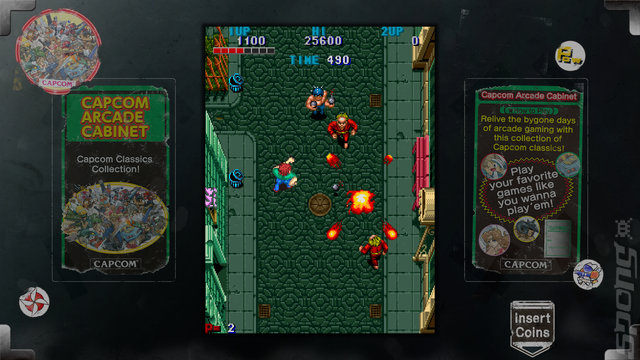 Capcom Arcade Cabinet - PS3 Screen