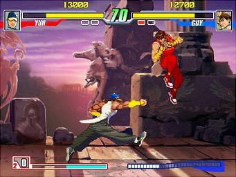 Capcom Fighting Jam - Xbox Screen