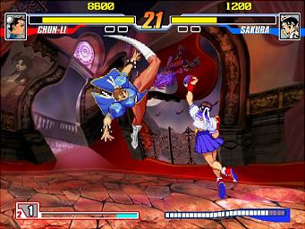 Capcom Fighting Jam - Xbox Screen