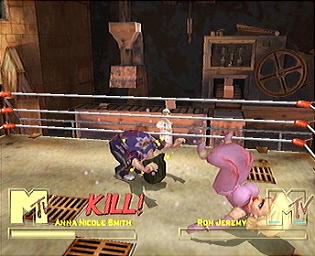 Celebrity Deathmatch - PS2 Screen