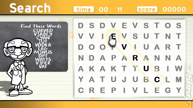 Challenge Me: Word Puzzles - Wii Screen