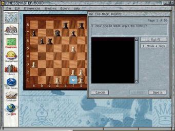 Chessmaster 8000 - PC Screen