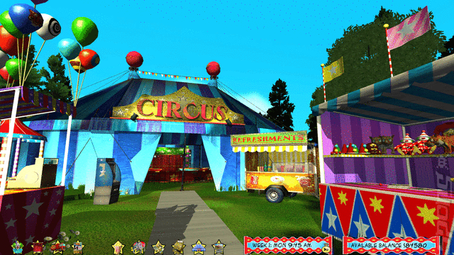 Circus World - Mac Screen