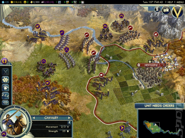 Civilization V: Game of the Year Edition - Mac Screen