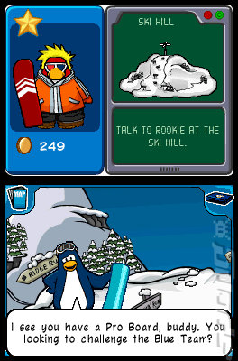 Club Penguin: Elite Penguin Force - DS/DSi Screen