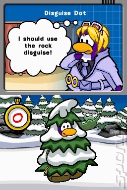 Club Penguin: Elite Penguin Force: Herbert's Revenge - DS/DSi Screen