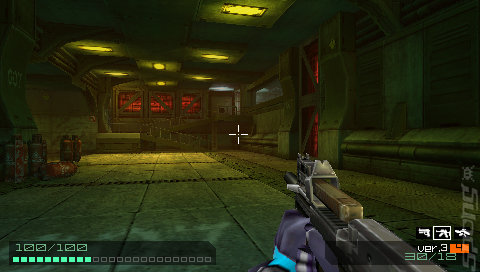 Coded Arms Contagion - PSP Screen