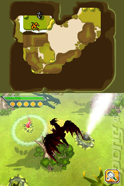 Combat of Giants: Dragons - DS/DSi Screen