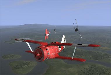 Combat Over Europe - PC Screen