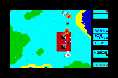 Combat Zone - C64 Screen