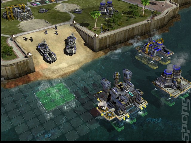 Command & Conquer: Red Alert 3 - Xbox 360 Screen