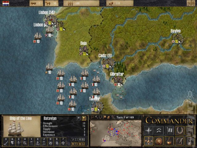 Military History Commander: Napoleon at War - PC Screen