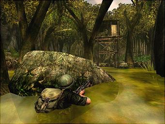 Conflict Vietnam - PS2 Screen