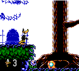 Daffy Duck in Hollywood - Game Gear Screen