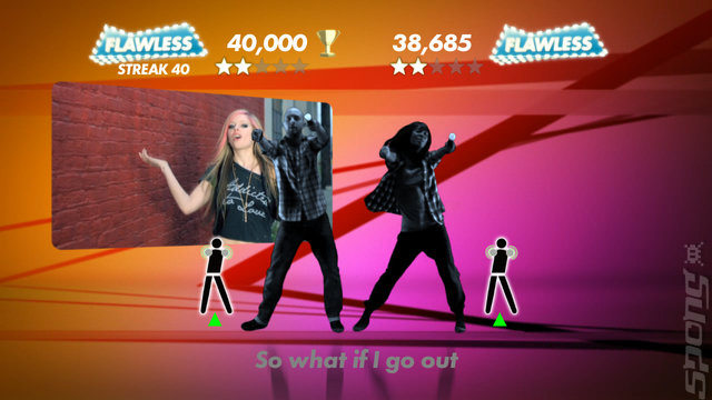 DanceStar Party Hits - PS3 Screen