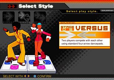 Dancing Stage MegaMix - PS2 Screen