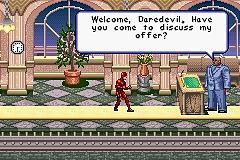 Daredevil - GBA Screen