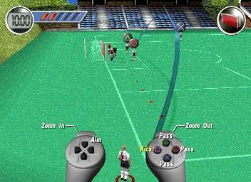 David Beckham Soccer - PlayStation Screen