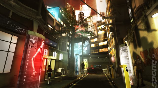 Deus Ex: The Fall - iPhone Screen