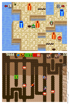 Dig Dug Digging Strike - DS/DSi Screen