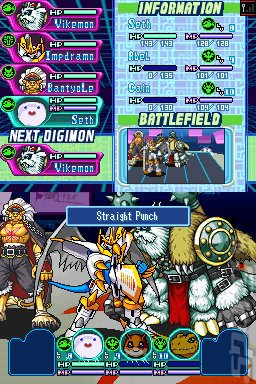 Digimon World DS - DS/DSi Screen