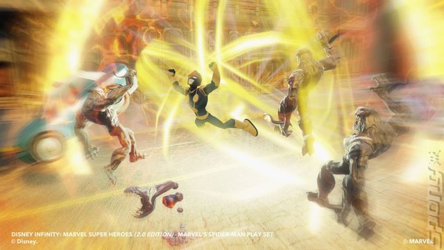 Disney Infinity 2.0: Marvel Superheroes - Wii U Screen