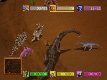 Disney's Dinosaur - PlayStation Screen