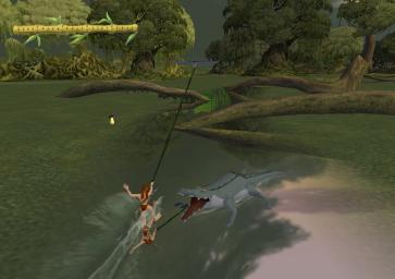 Disney's Tarzan Freeride - PS2 Screen