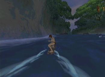 Disney's Tarzan Freeride - PS2 Screen