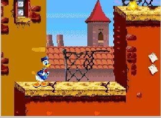 Disney's Donald Duck Adv@nce - GBA Screen