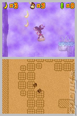 Donkey Kong Jungle Climber - DS/DSi Screen