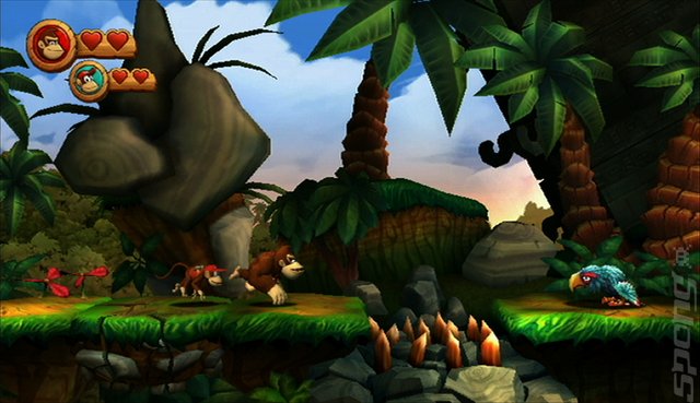 Donkey Kong Country Returns - Wii Screen