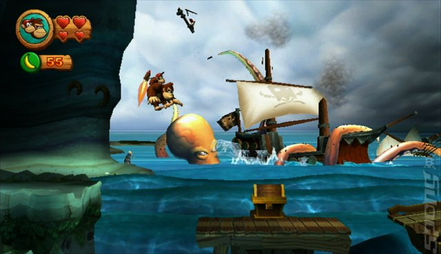 Donkey Kong Country Returns Editorial image
