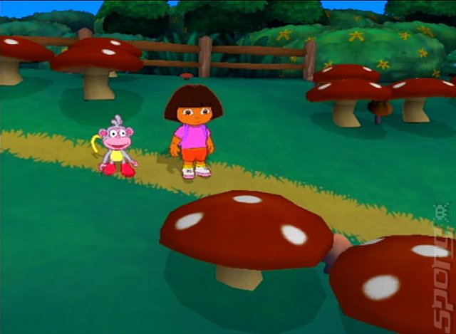 Dora the Explorer: Journey to the Purple Planet - PS2 Screen