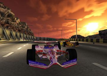 Downforce - PS2 Screen