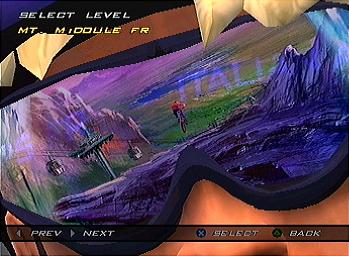 Downhill Domination - PS2 Screen