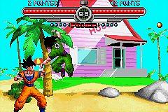 Dragon Ball Z: Taiketsu - GBA Screen