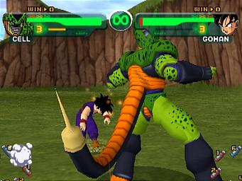 Dragon Ball Z: Budokai - PS2 Screen