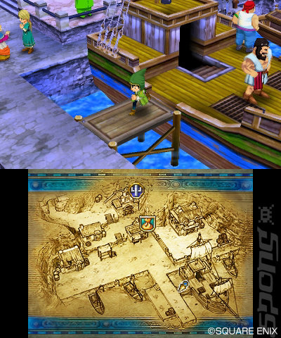 Dragon Quest VII: Fragments of the Forgotten Past - 3DS/2DS Screen