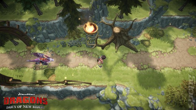 Dragons: Dawn of New Riders - Switch Screen