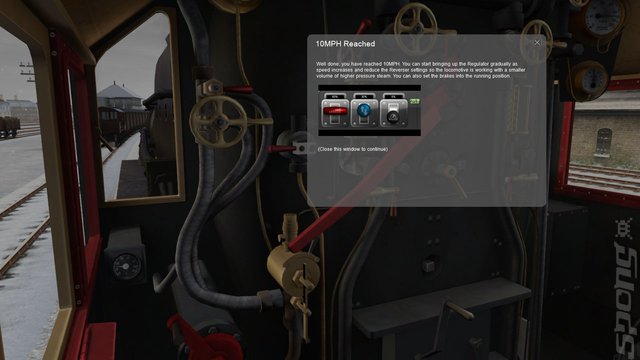 Drive a Steam Train - PC Screen