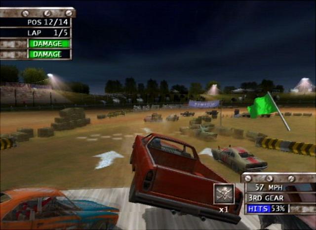 Driven to Destruction - PS2 Screen