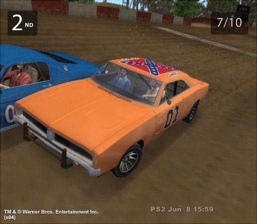 Dukes of Hazzard: Return of the General Lee - PS2 Screen