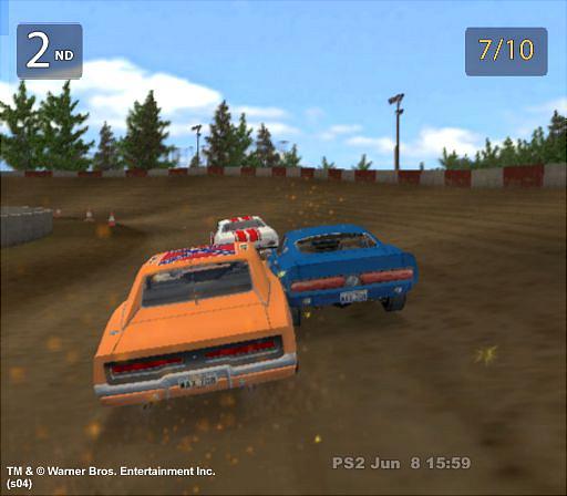 Dukes of Hazzard: Return of the General Lee - PS2 Screen