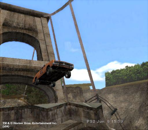 Dukes of Hazzard: Return of the General Lee - PS2 Screen