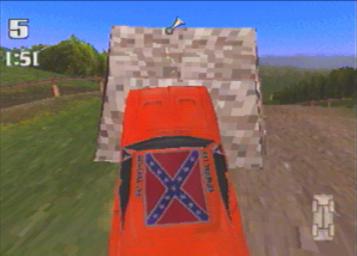 Dukes of Hazzard: Racing For Home - PlayStation Screen