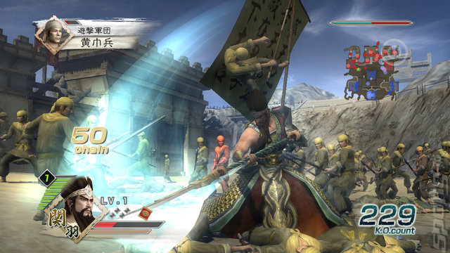 Dynasty Warriors 6 - Xbox 360 Screen