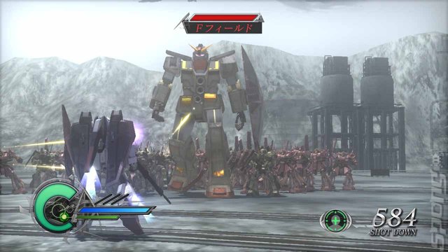 Dynasty Warriors: Gundam 2 - Xbox 360 Screen