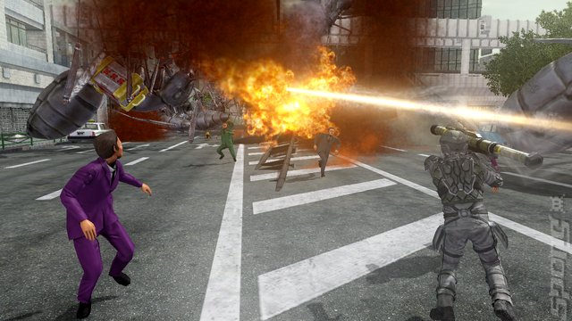 Earth Defense Force 2025 - PS3 Screen